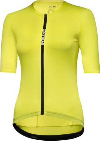 SPINSHIFT Damen-Kurzarmtrikot  washed neon yellow  36
