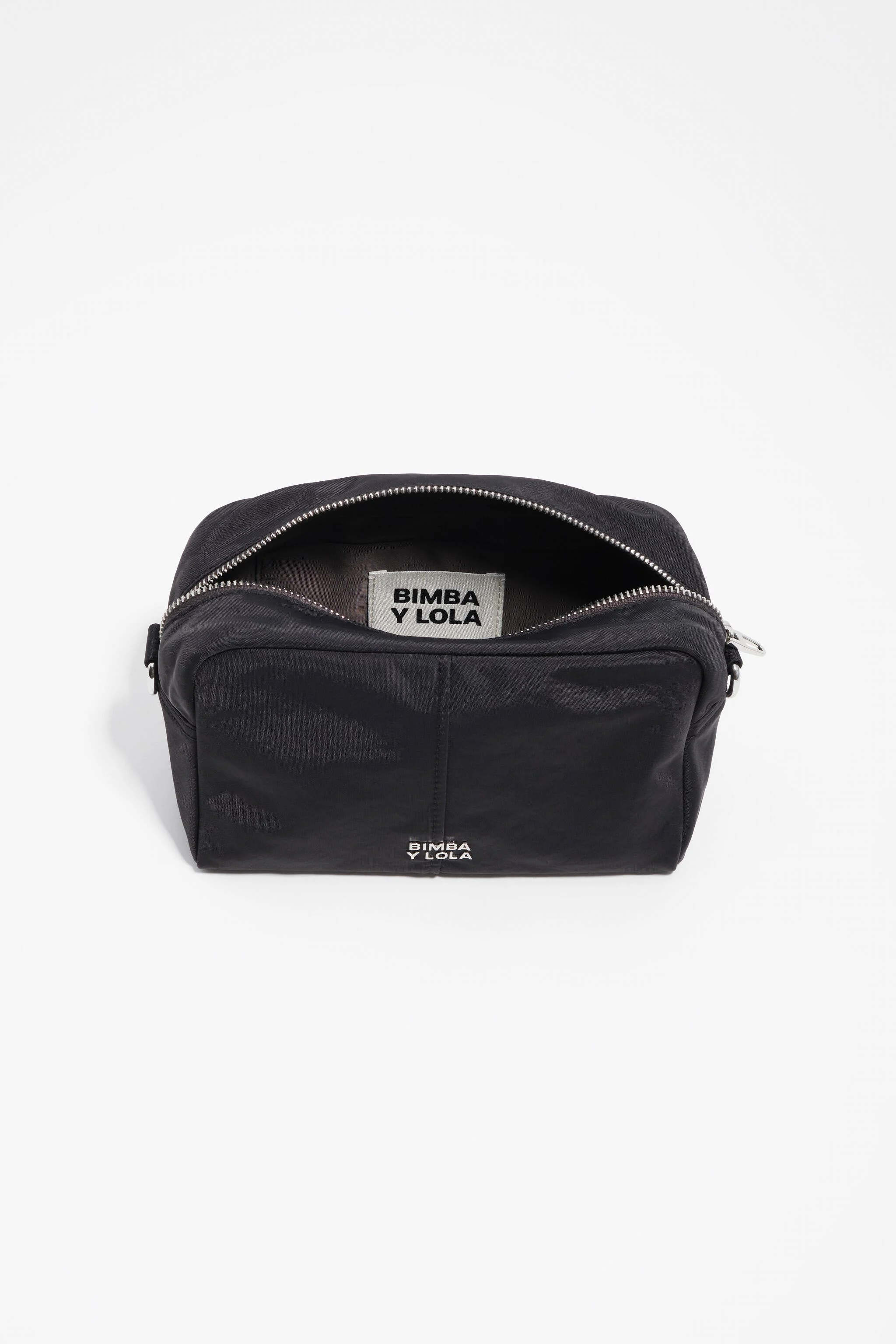 Bolsa transversal em nylon grafite