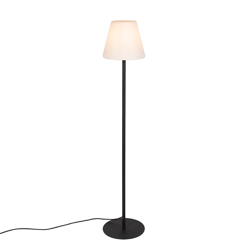 Moderne staande buitenlamp, zwart - Virginia