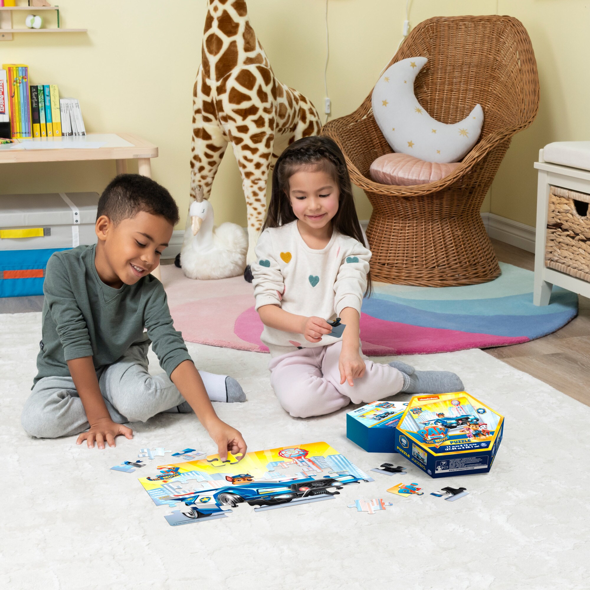 Spin Master Puzzle PAW Patrol: Der Kinofilm - Signature Puzzle mit 48 Teilen