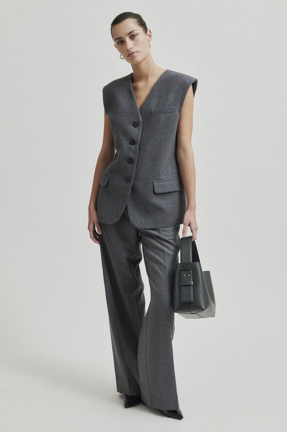 Second Female Daze Trousers Grey melange