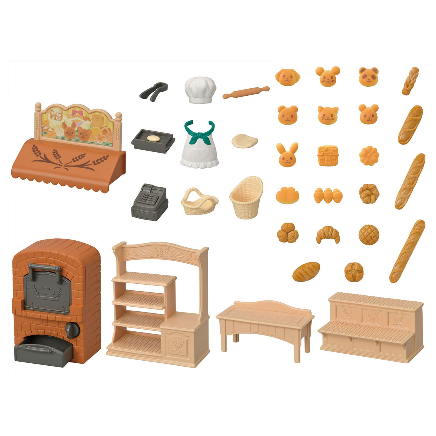 Sylvanian Families 5536 Bakkerij Set voor Startershuis