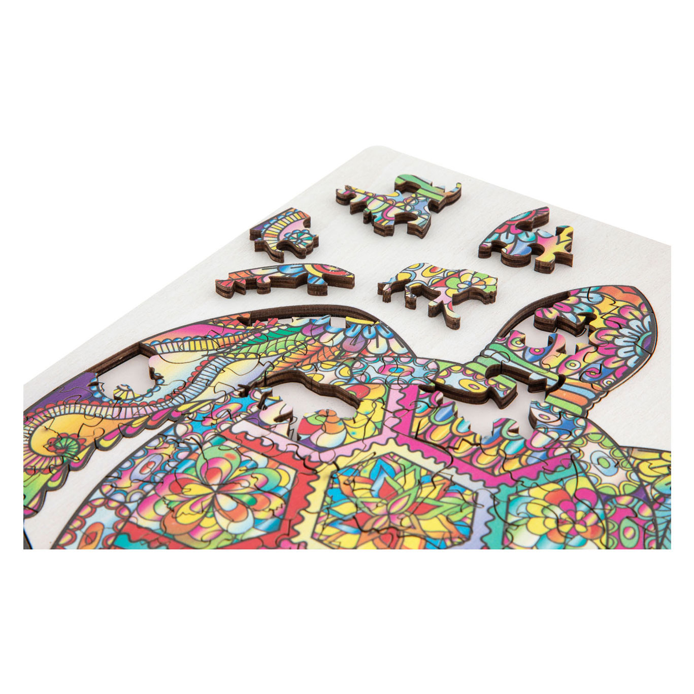 Houten Legpuzzel Schildpad, 130st.