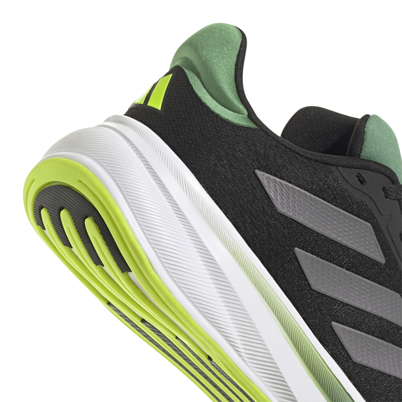 Adidas Response Super Hardloopschoenen Zwart Grijs Donkergroen Wit