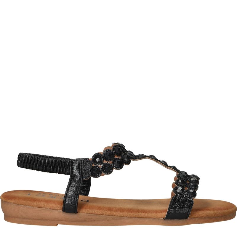 DSTRCT Sandalen Zwart Dames
