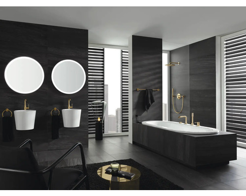 GROHE ESSENCE Cool Sunrise geborstelde badrandmengkraan 19578GN1