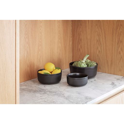 Eva Trio Legio Nova Skål, Black, Ø16 cm