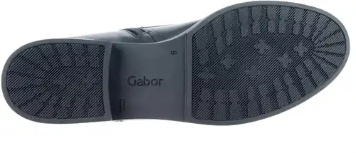 Gabor zwart 71.791.27 - maat 9.5 veterboot zwart - maat 9.5 Calandschoen