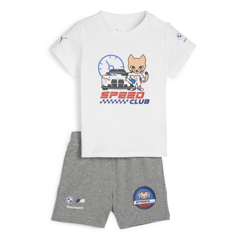 Puma Ensemble Gris/Blanc Garçon Puma Toddler