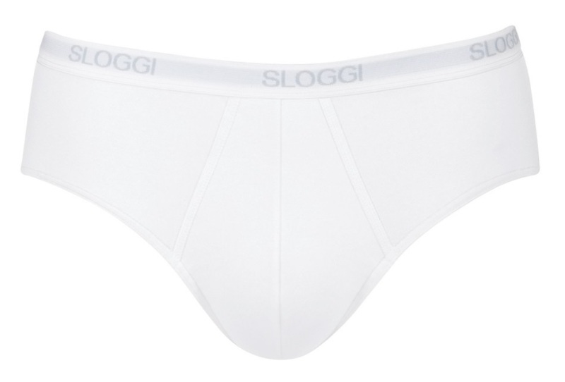 Sloggi Men Basic Midi Slip 2 Pack Wit 4 1 stuk