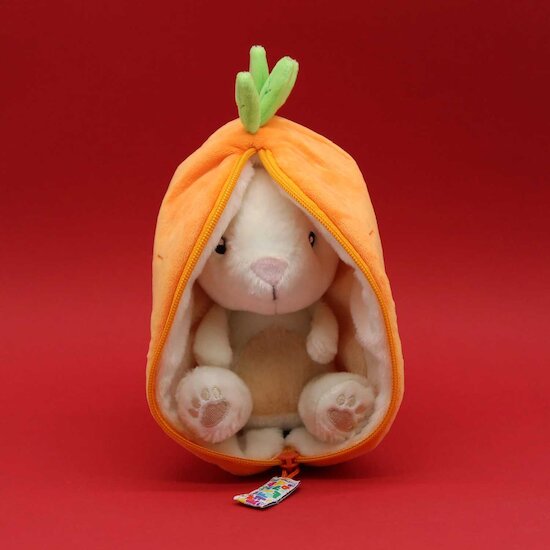 Flipetz Peluche 2 en 1 - Lapin & Carotte   de               Les Déglingos