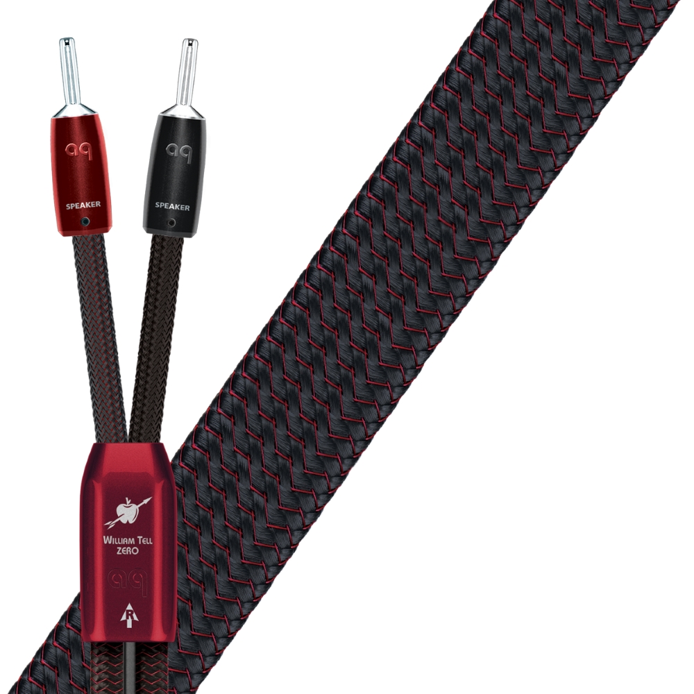 Koop AudioQuest William Tell ZERO (Banana) Luidsprekerkabel | 5 Jaar Garantie