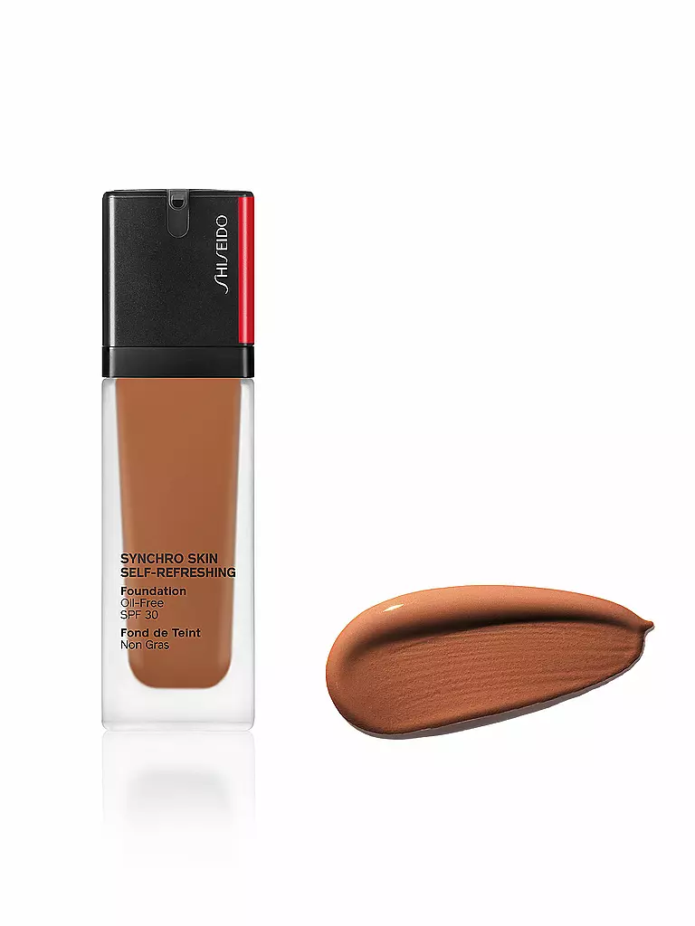 SHISEIDO Synchro Skin Self-Refreshing Foundation SPF30 (450 Copper) beige