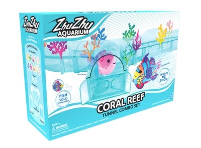 ZhuZhuPets Fisk Korallrev Tunnel Combo Set