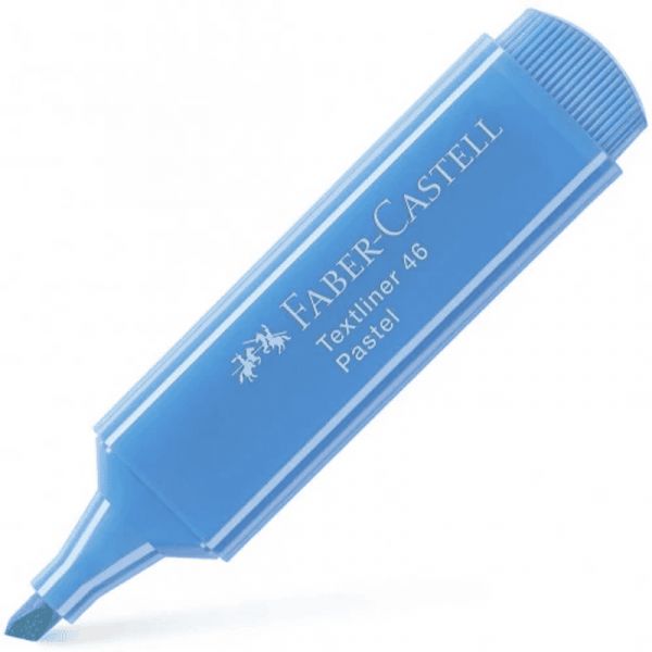 Faber-Castell Marcador Textliner 46 Pastel: Azul