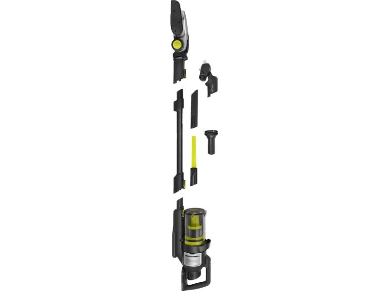 RYOBI Akku-Sauger RASV18BL-0 ohne Akku und Ladegerät Bürstenloser Akku-Handstaubsauger mit Dual-Zyklonen