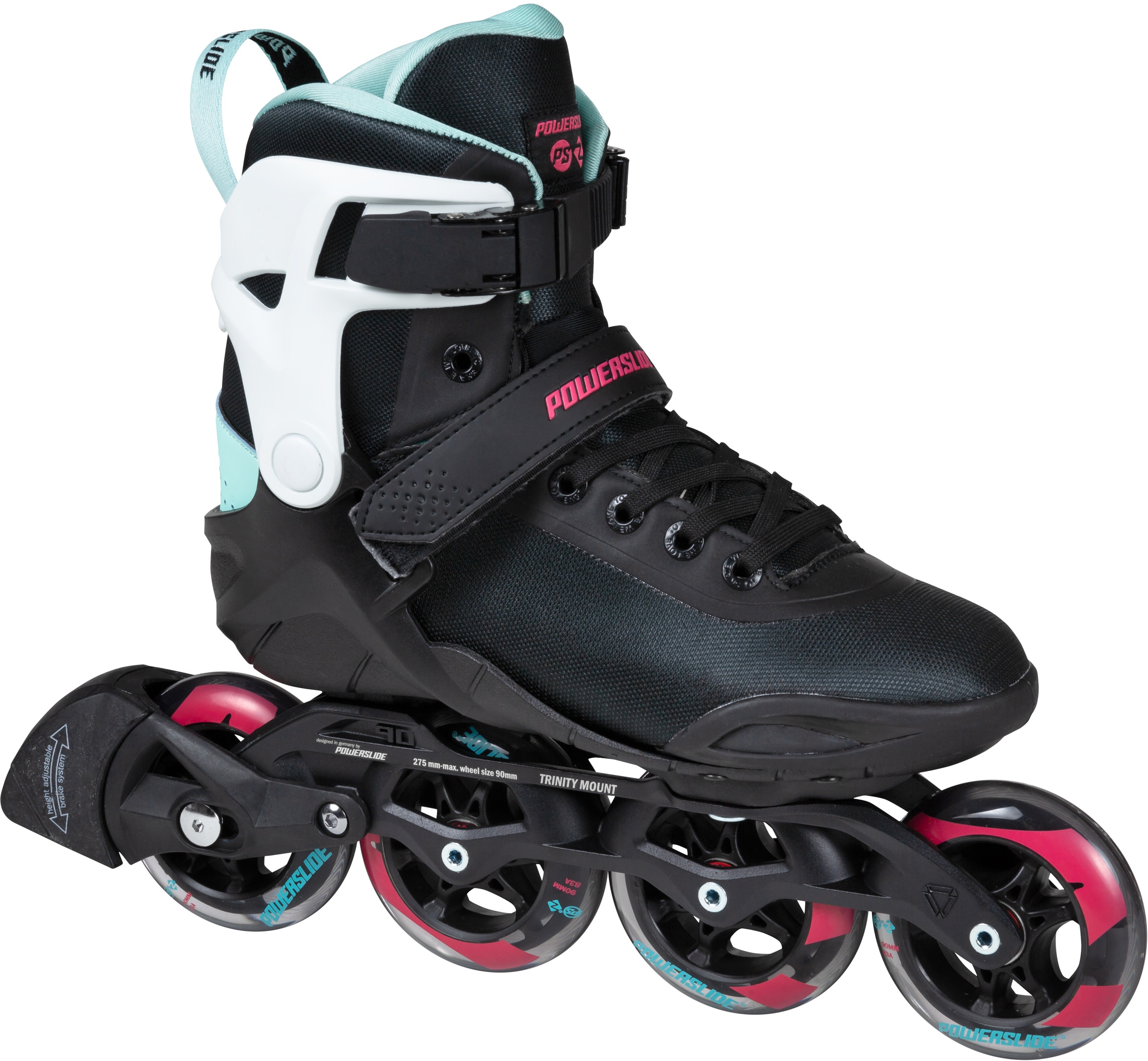 Powerslide Inlineskates »Phuzion Radon Teal 90«