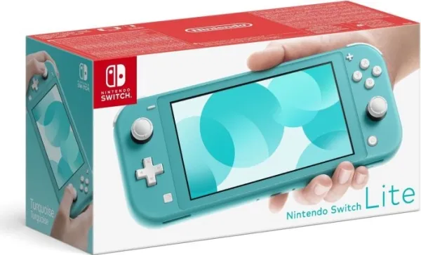 Nintendo Switch Lite - Håndholdt spillekontrolenhed - turkis