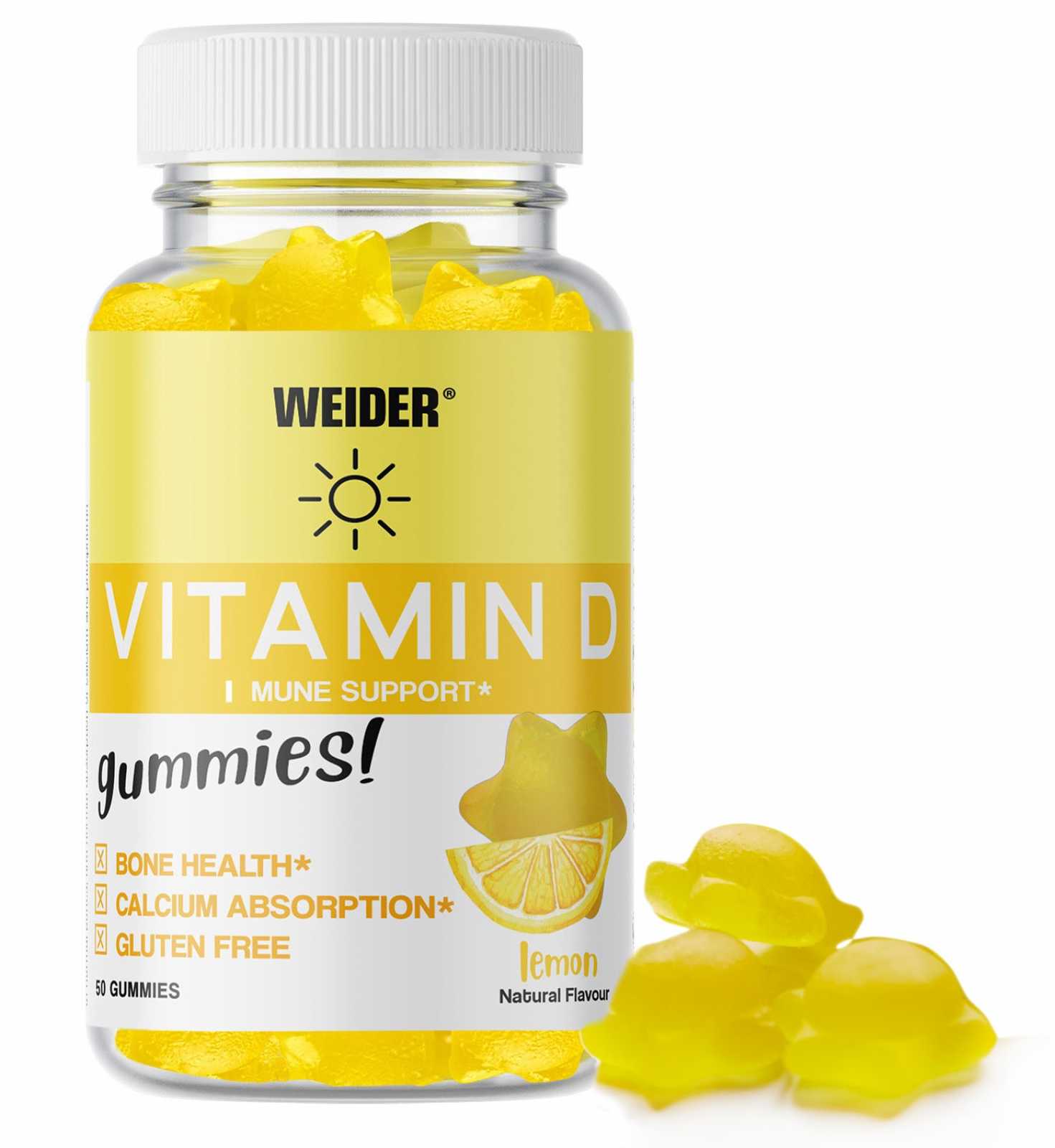 Weider Vitamina D 50 gominolas