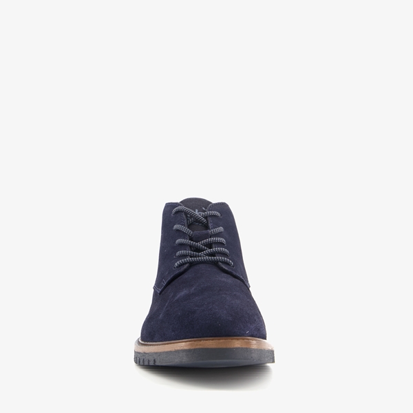 Bugatti hoge leren veterschoenen blauw