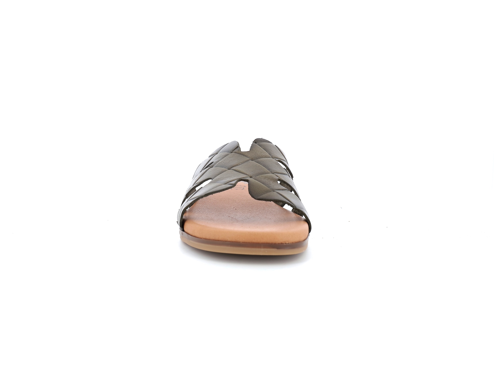 Chaussures du chateau-2053 Cuir Kaki