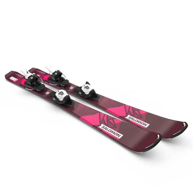 LUX M (and L6)  Junior - All Mountain-Ski-Set für Kids Bordeau/Pink