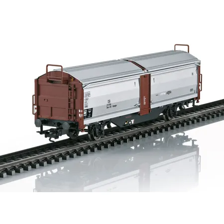 Märklin 47301 - H0 Schiebedach-/Schiebewandwagen-Set Tbes-t-66