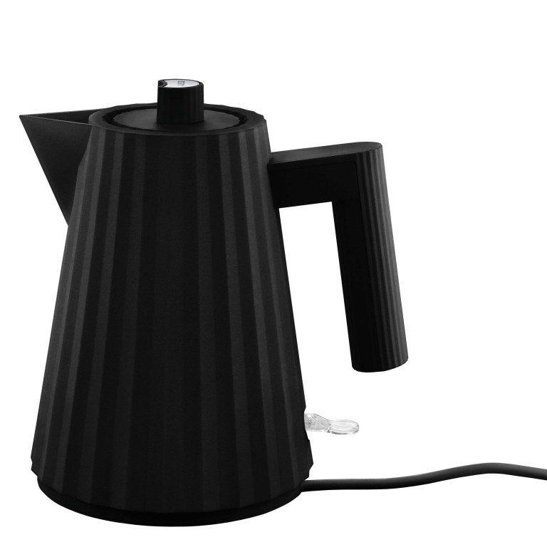 Alessi Plissé waterkoker 1L zwart
