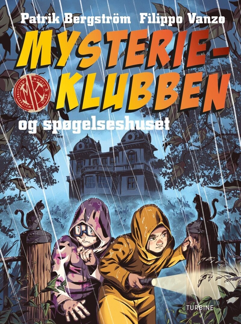 Mysterieklubben Og Spøgelseshuset - Patrik Bergström - Bog