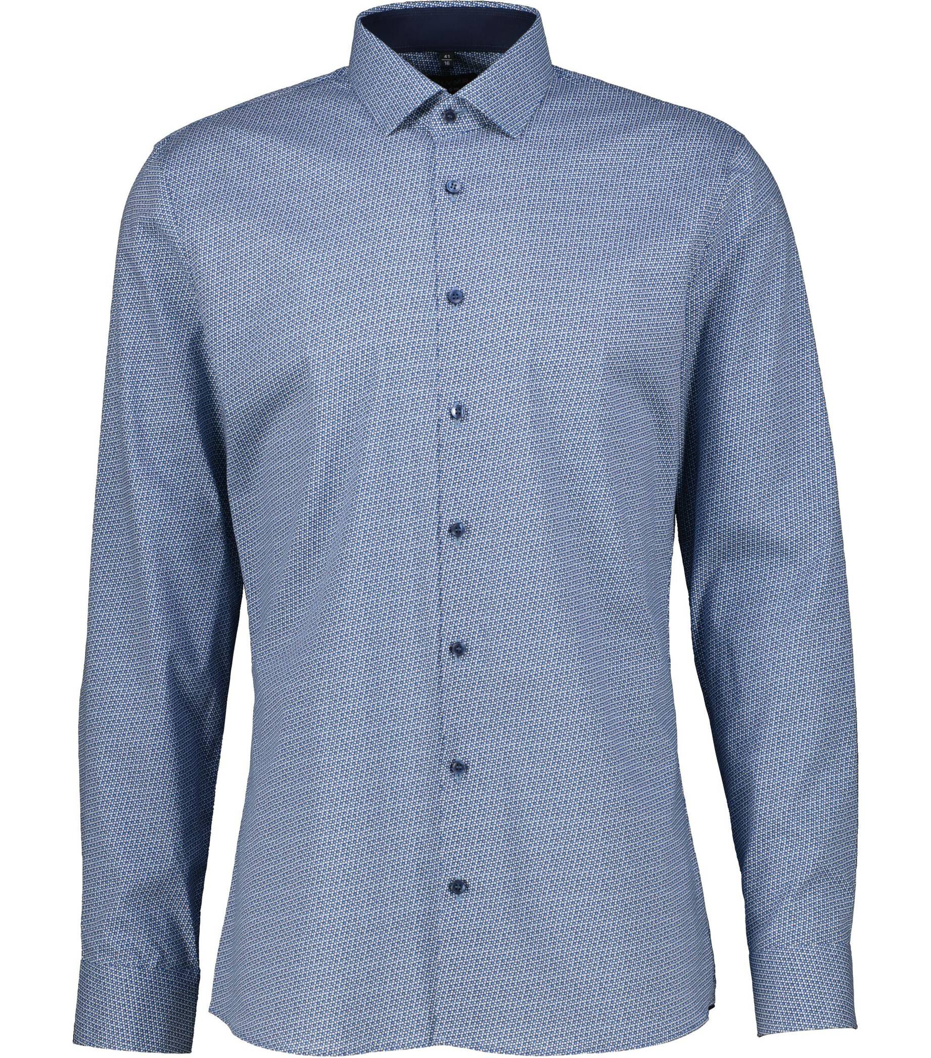 OLYMP| Herren Hemd NO. SIX Super Slim Fit Langarm