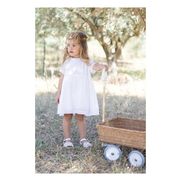 Tartine et Chocolat Robe Dentelle | Blanc