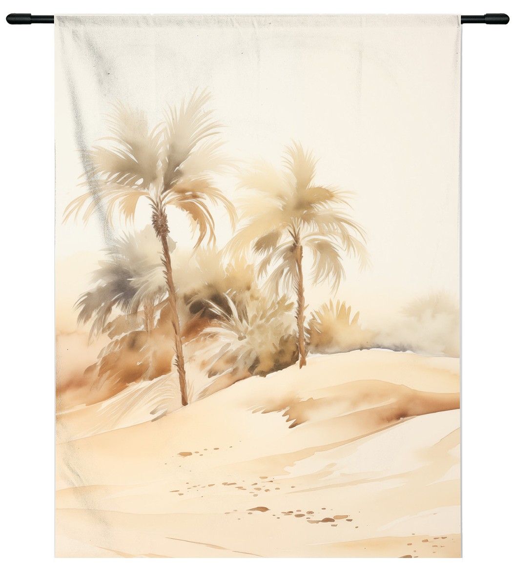 Wandkleed Palm Dust