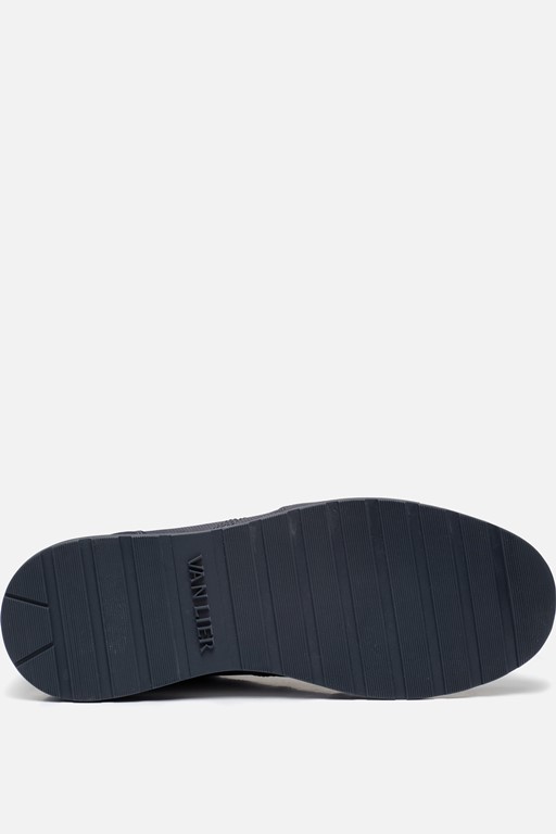 Van Lier Positano Sneakers blauw Nubuck