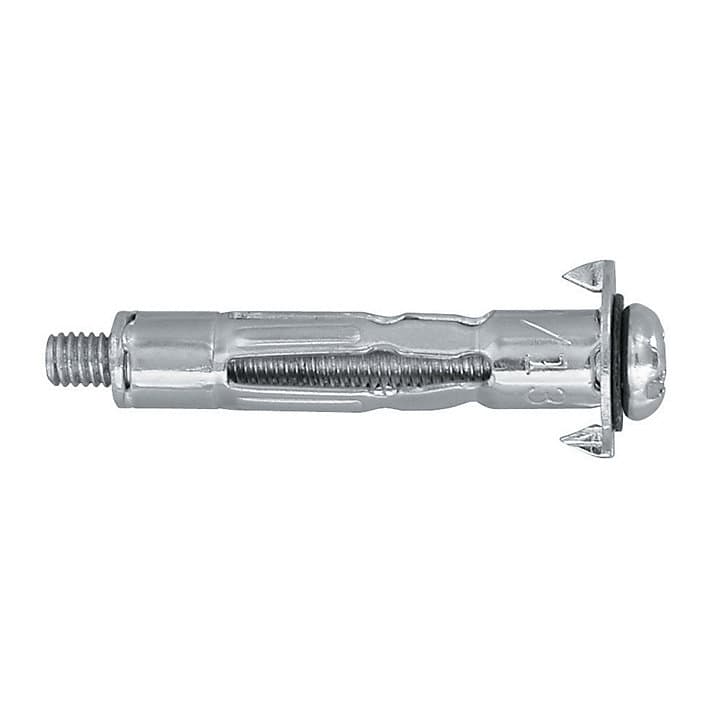 25 chevilles Diall murs creux PZ M5x37mm