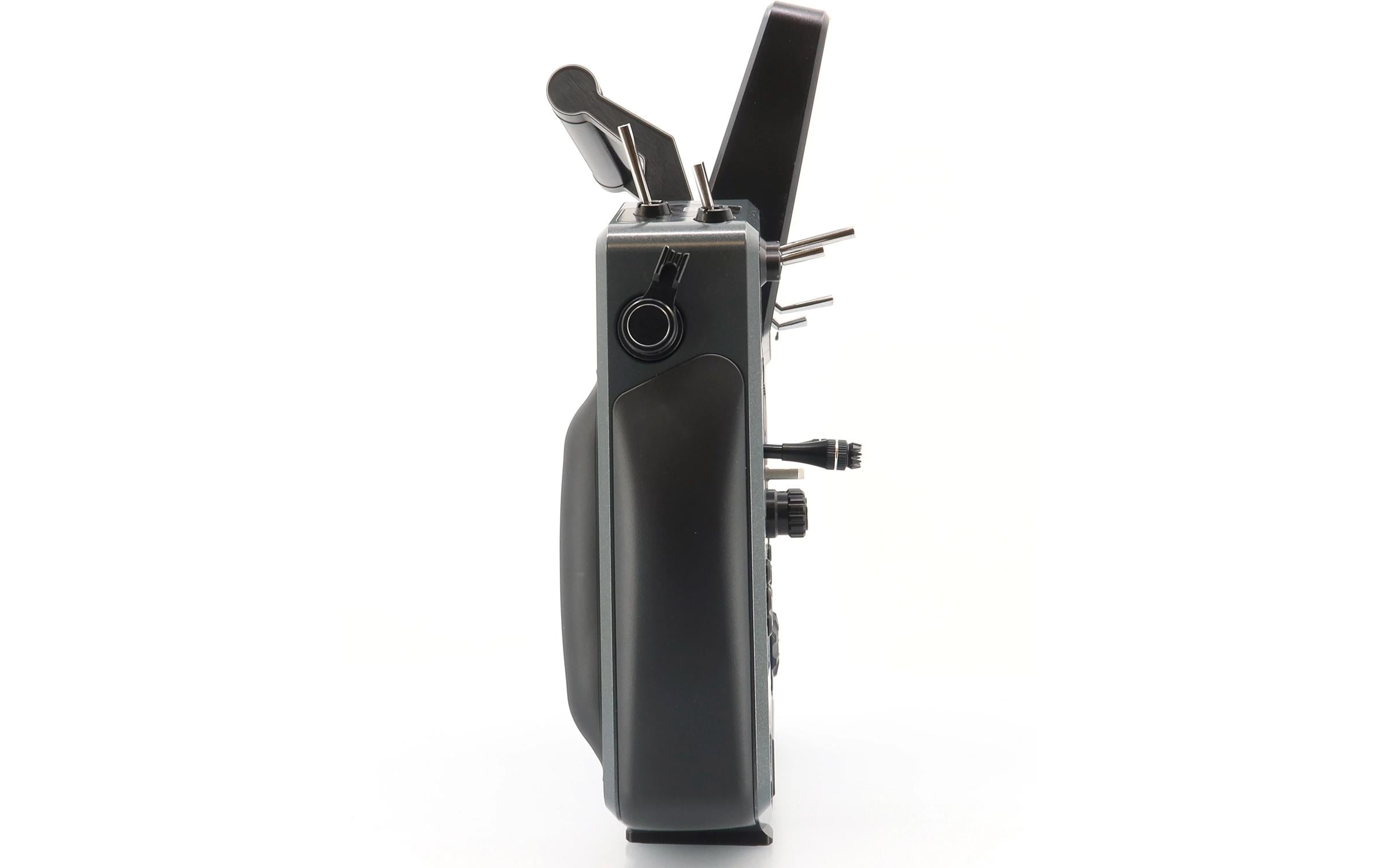 Fernsteuerung DS-24II Carbon Line Gray 24 Kanal, Duplex EX<br>Professioneller 24-Kanal-Sender mit Geber auf Rückseite und Carbon-Frontplatte