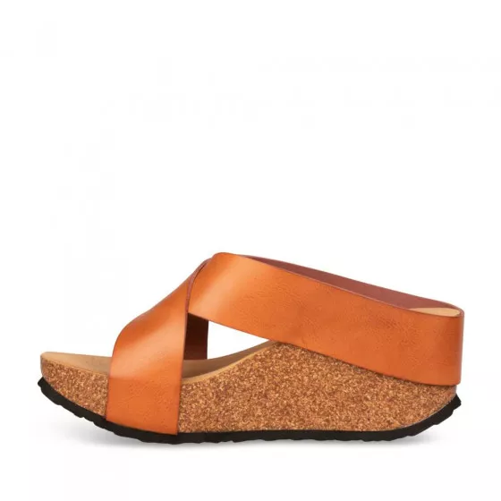 Mules COGNAC LADY GLAM