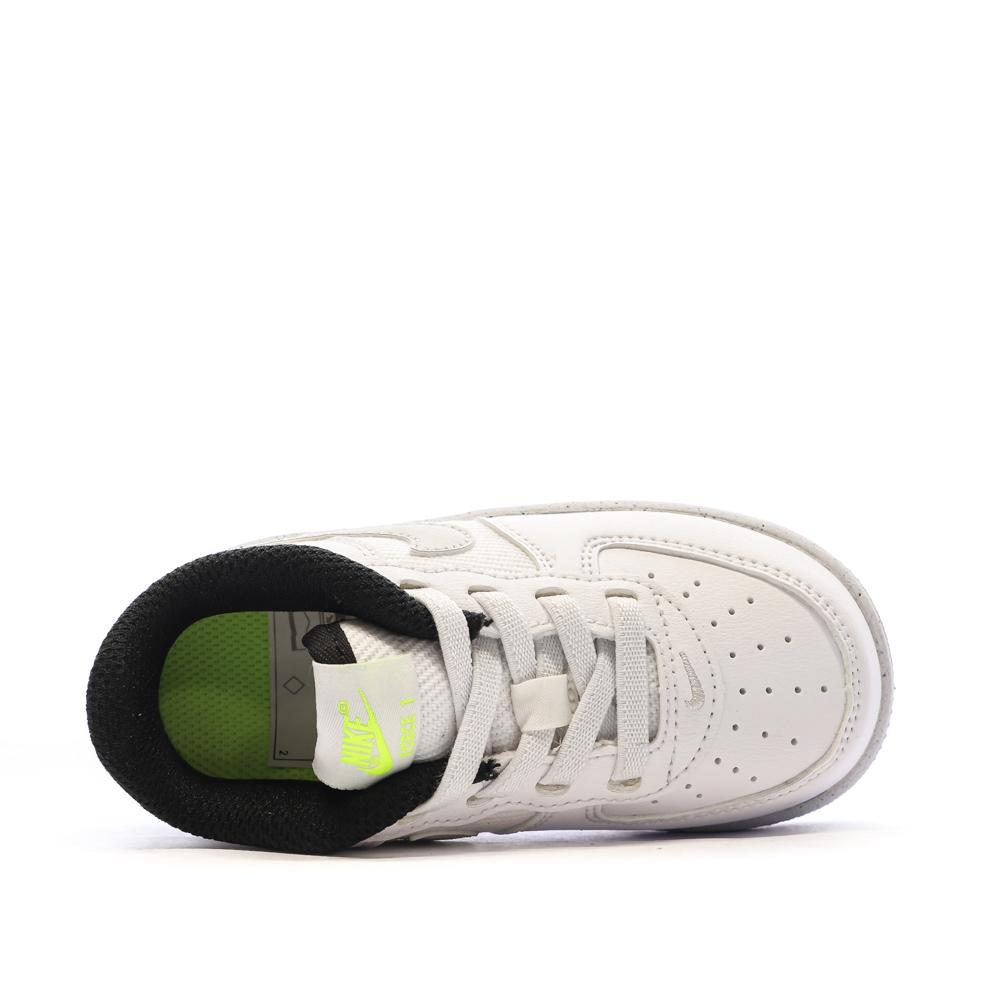 Nike Baskets Blanches Garçon Nike Force 1 Crater