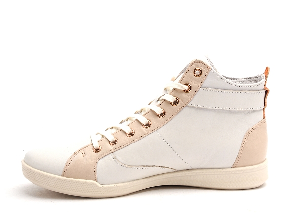 Pataugas boots bottine plates femme palm mixte blanc