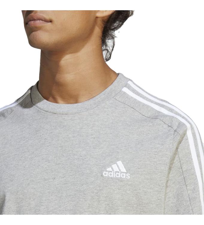 adidas Men Essentials Single Jersey 3-Stripes T-Shirt