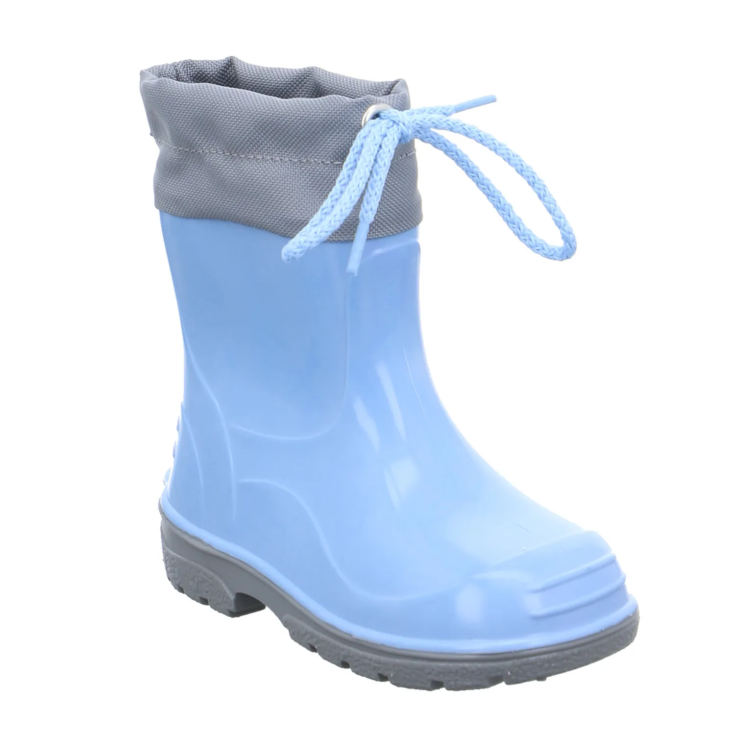 SCHUHDEPOT Kinder-Gummistiefel Hellblau Synthetik