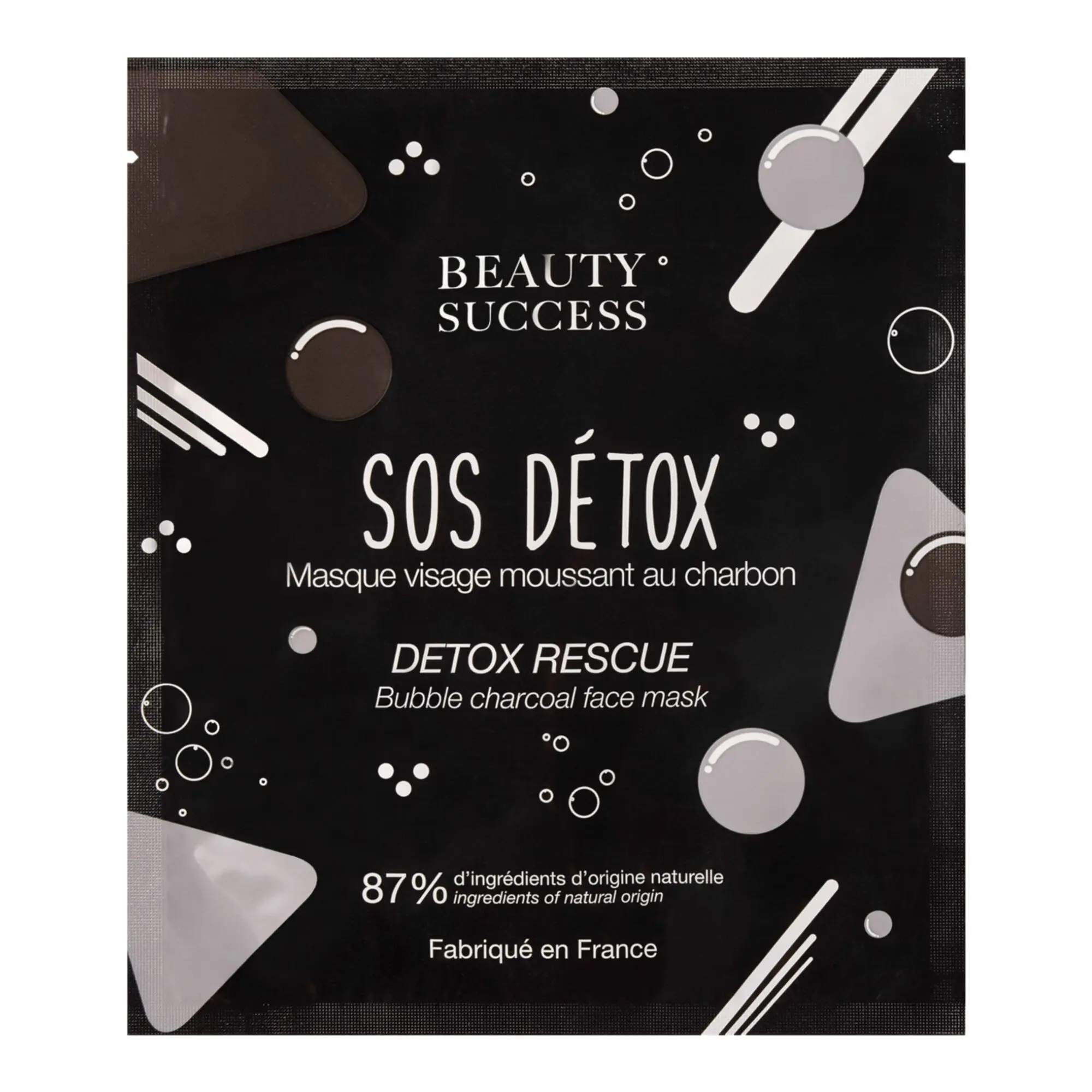 Beauty Success - Masque Monodose SOS Détox Masque Tissu Visage- slider-detox