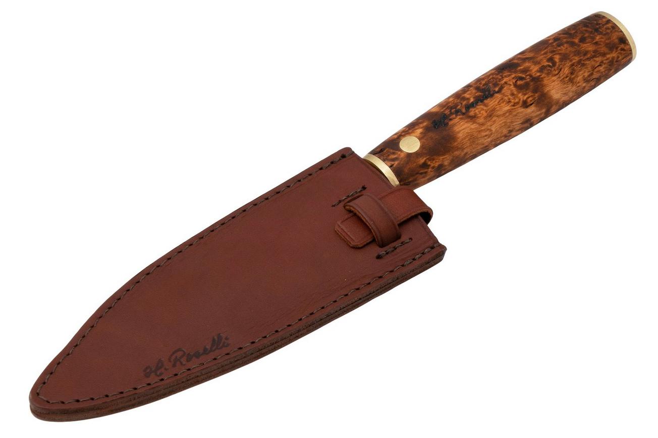 Roselli Santoku Knife RW760D UHC, Stained Curly Birch, santoku, 16 cm
