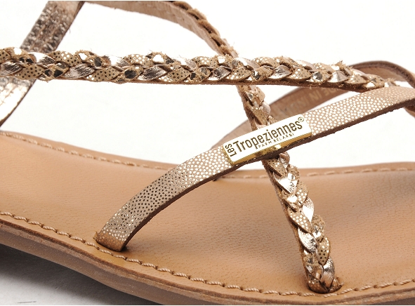 Les tropeziennes nu pieds plats femme monatres f or