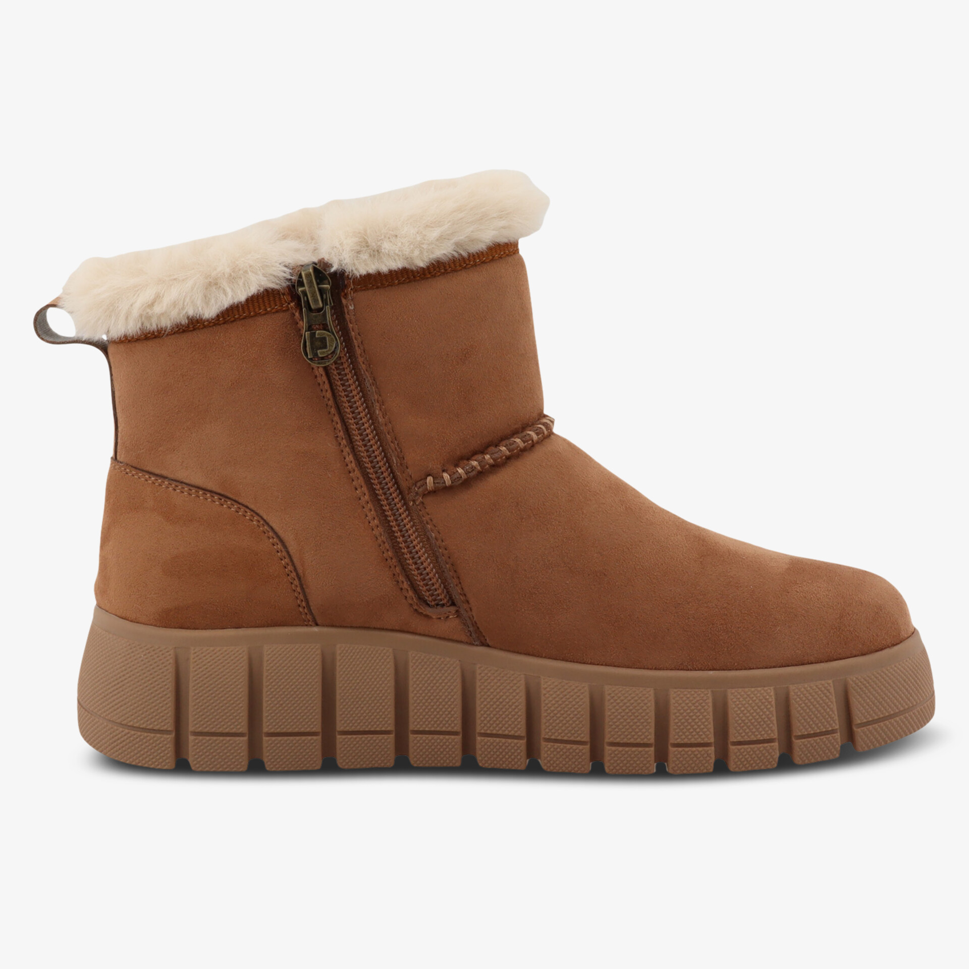TOM TAILOR Damen Winter Boots cognac