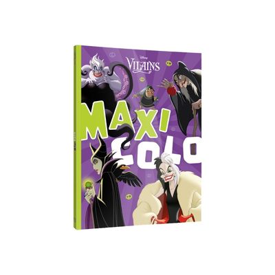 Disney Maxi Colo - Vilains - livre à colorier