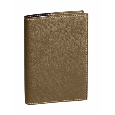 Agenda Club Ministre avec répertoire - 1 semaine sur 2 pages - 16 x 24 cm - bronze - Quo Vadis