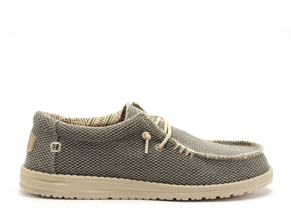 Dude basses homme wally braided kaki