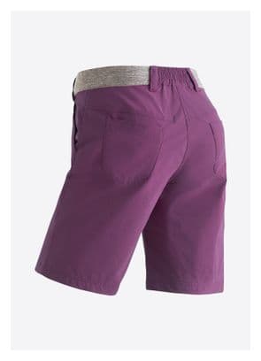 Short de Randonnée Femme Maier Sport Norit Regular Violet
