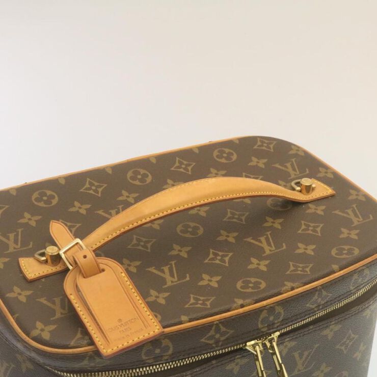 Louis Vuitton Vintage Louis Vuitton Bowling Vanity Brown