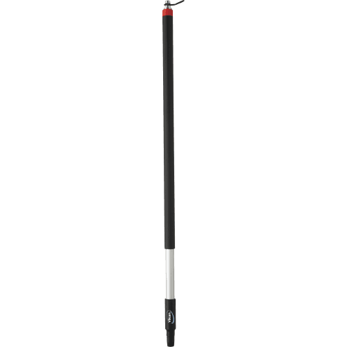 Manche en aluminium à passage d'eau, 101 cm, Ø3,1 cm, Noir Vikan